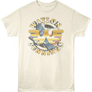 Texas Logo Waylon Jennings Tshirt